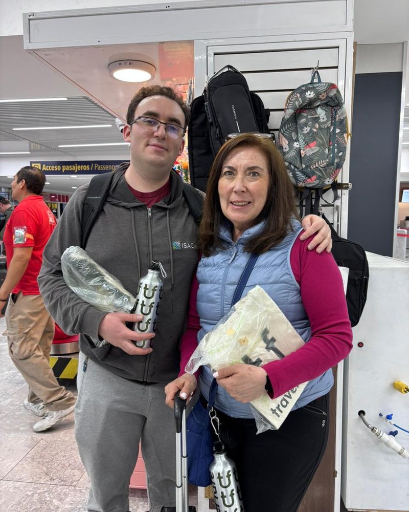 Cliente Travel Fare en viaje